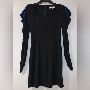 Open Shoulder Long Sleeve Dress